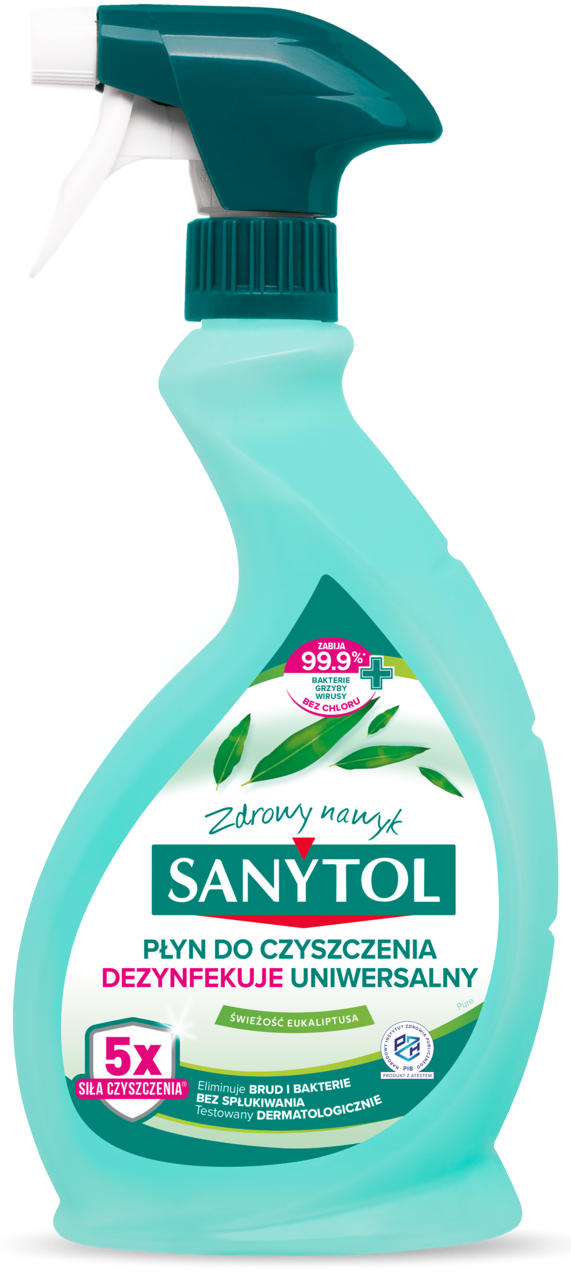 SANYTOL, płyn do czyszczenia, uniwersalny, dezynfekujący, 500 ml