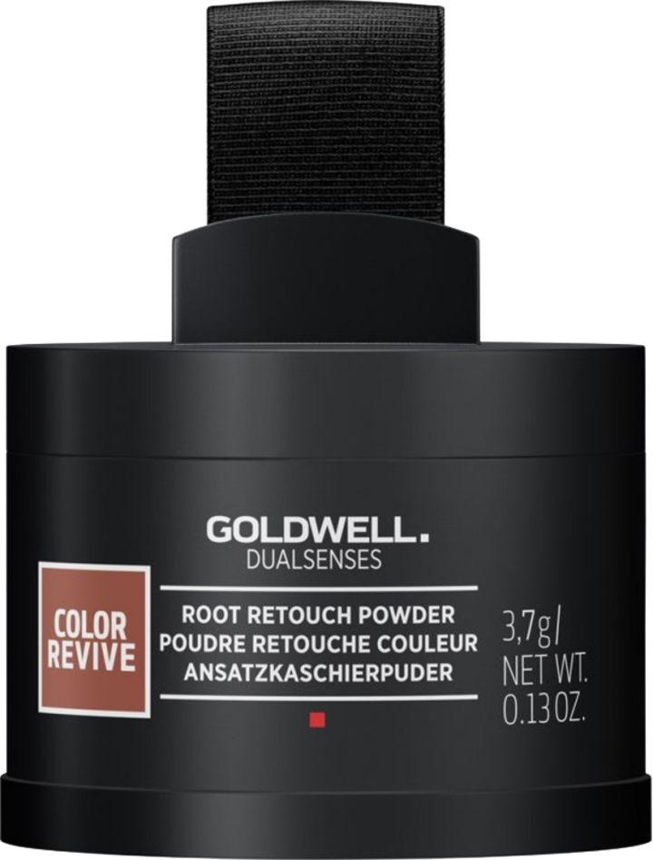 GOLDWELL, , puder do włosów, maskujący odrosty, Medium Brown, 3,7