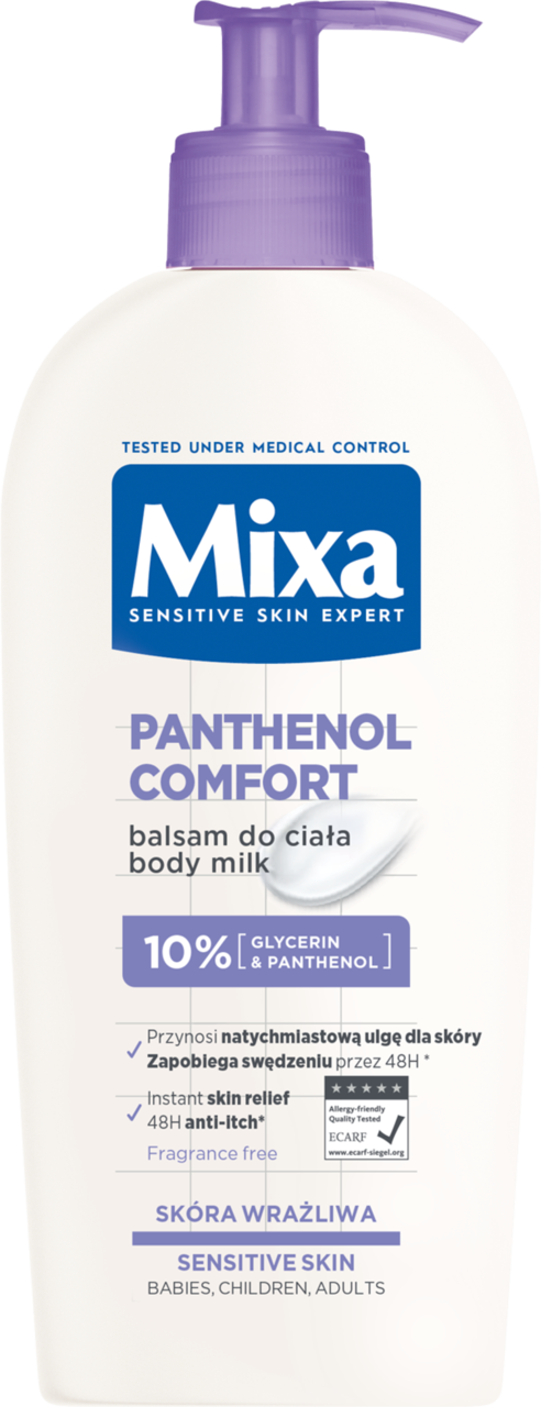 MIXA, Panthenol Comfort, balsam do ciała dla skóry wrażliwej, 400 ml