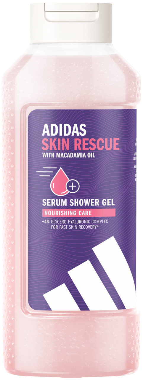 ADIDAS, Skin Rescue, serum-żel pod prysznic, dla kobiet, odżywczy, 400 ml
