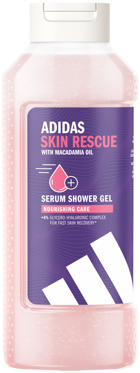 ADIDAS, Skin Rescue, serum-żel pod prysznic, dla kobiet, odżywczy, 400 ml