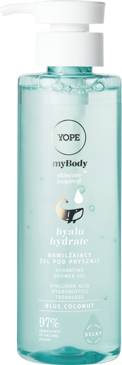 YOPE, myBody, żel pod prysznic, nawilżający, 300 ml