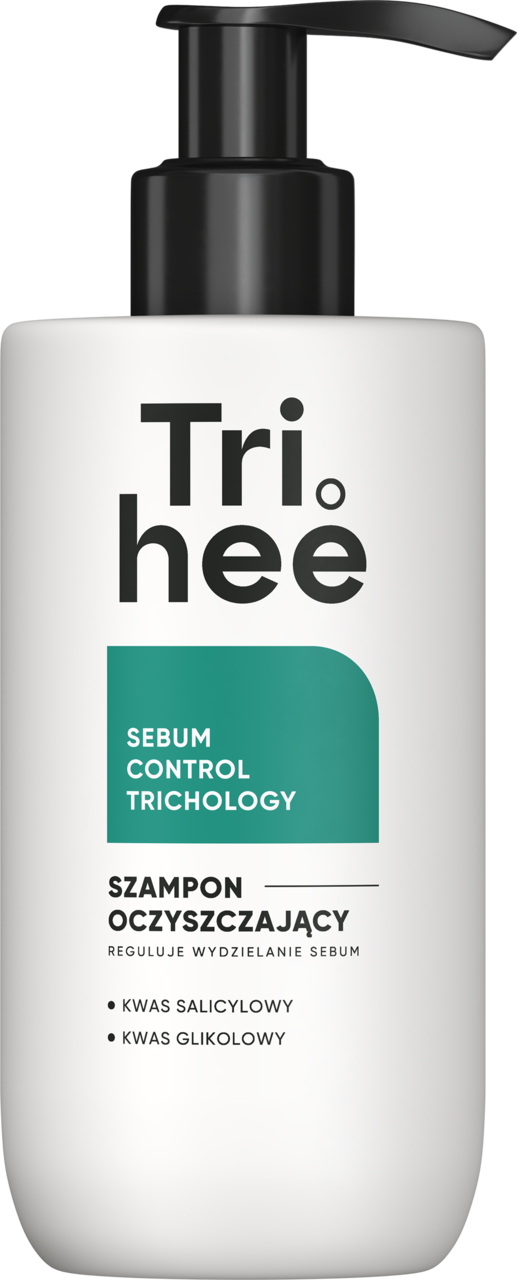TRI.HEE, szampon do włosów, głęboko oczyszczający i regulujący wydzielanie sebum, 250 ml