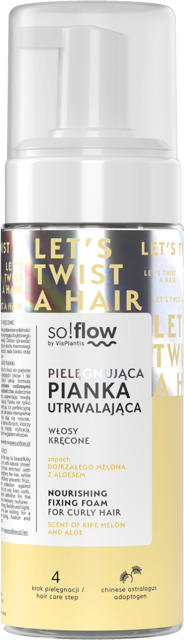 SO!FLOW BY VIS PLANTIS, pianka do włosów kręconych, 170 ml