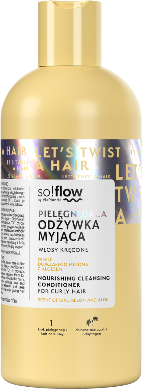 SO!FLOW BY VIS PLANTIS, odżywka do włosów kręconych, myjąca, 200 ml