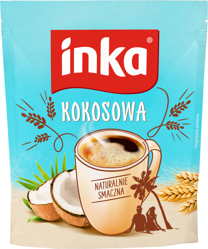INKA, Kokosowa, kawa zbożowa, rozpuszczalna z Kokosem, 200 g