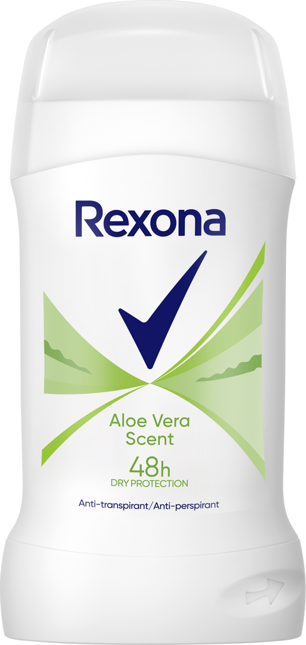 REXONA, Aloe Vera Scent, antyperspirant w sztyfcie, dla kobiet, 48h, 50 ml