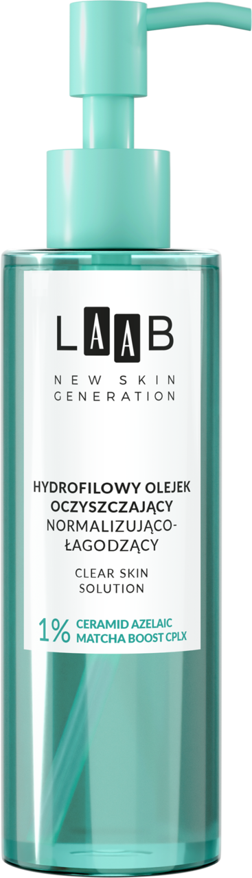 AA, LAAB Clear Skin Solution, olejek oczyszczający, hydrofilowy, normalizująco-łagodzący, 200 ml