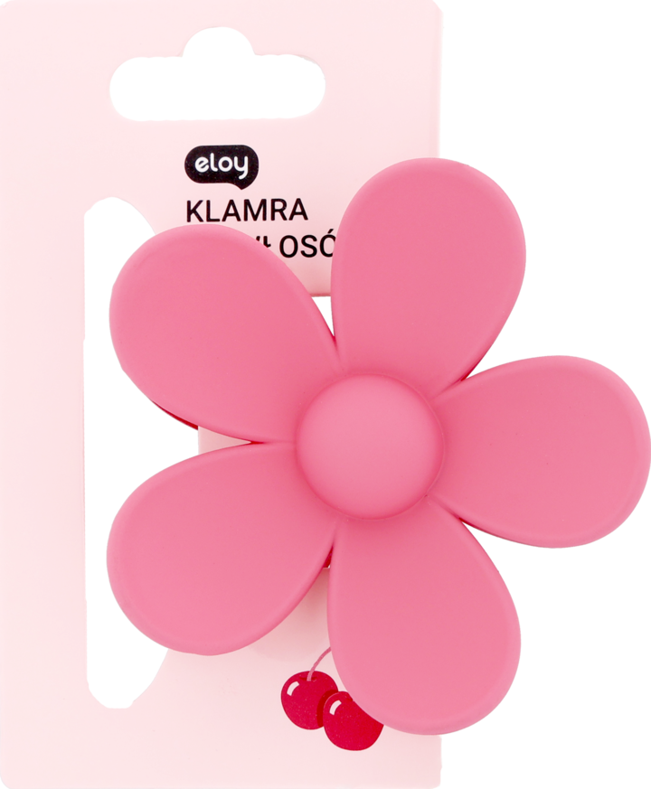 ELOY, , klamra do włosów, Ciemny Róż, Kwiatuszek, 1 szt. | Drogeria ...