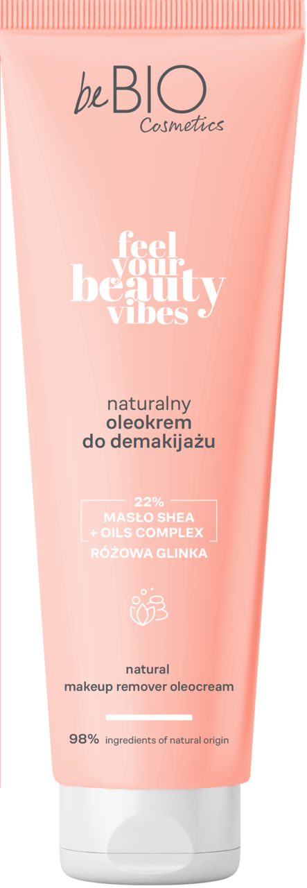 BEBIO COSMETICS, Feel Your Beauty Vibes, oleokrem do demakijażu twarzy, naturalny, 140 ml