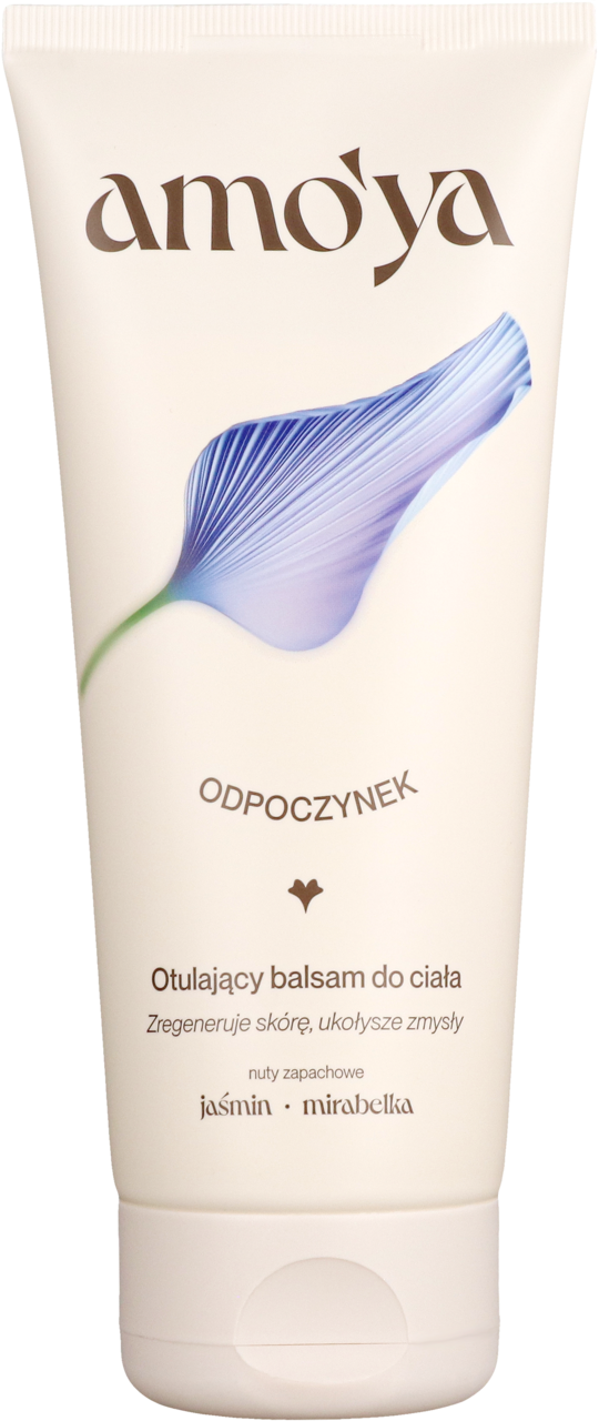 AMO'YA, Odpoczynek, otulający balsam do ciała, 200 ml