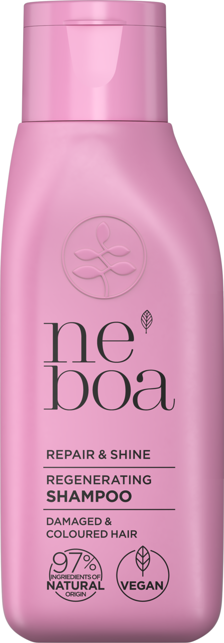 NEBOA, Repair & Shine, szampon do włosów zniszczonych i farbowanych, regenerujący, wzmocnienie i odbudowa, 100 ml