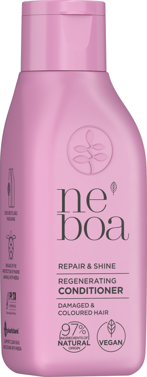 NEBOA, Repair & Shine, odżywka do włosów, zniszczonych i farbowanych, regenerująca, wzmocnienie i odbudowa, 100 ml
