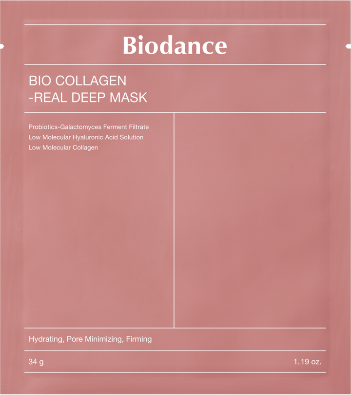 BIODANCE, Bio Collagen-Real Deep, maska w płachcie, hydrożelowa, kolagenowa, ujędrniająca, 1 szt.