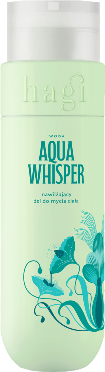 HAGI, Aqua Whisper, żel do mycia ciała, nawilżający, Woda, 300 ml