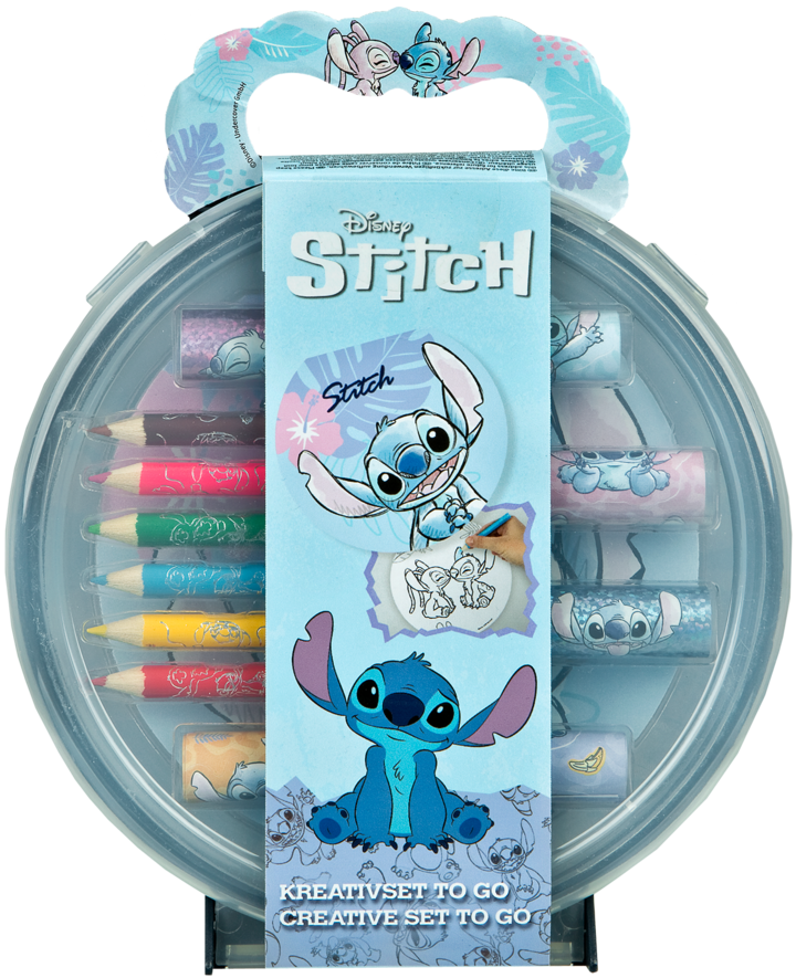 DISNEY STITCH, , zestaw kreatywny z kolorowanką, 1 szt. | Drogeria ...