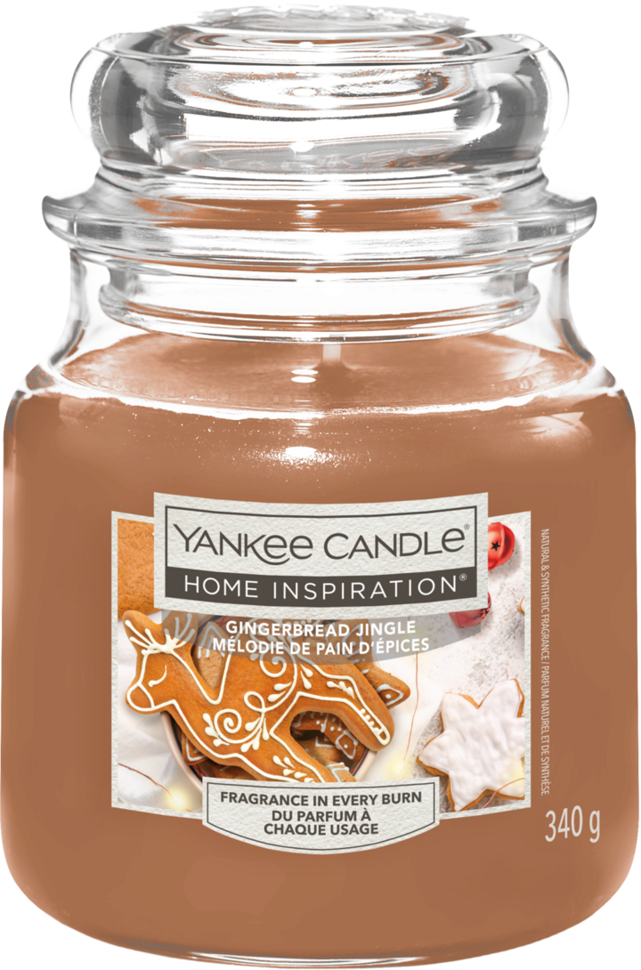 YANKEE CANDLE, , świeca zapachowa, Gingerbread Jingle, 340 g
