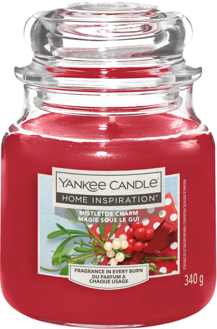 YANKEE CANDLE, , świeca zapachowa, Mistletoe Charm, 340 g