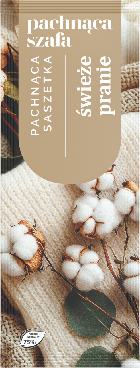 PACHNĄCA SZAFA, saszetka zapachowa, Świeże Pranie, 5 g
