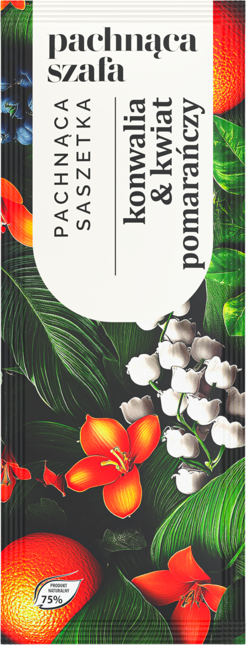 PACHNĄCA SZAFA, saszetka zapachowa, Konwalia & Kwiat Pomarańczy, 5 g