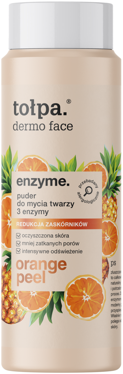 TOŁPA, Dermo Face Enzyme., puder do mycia twarzy, redukcja zaskórników, 40 g