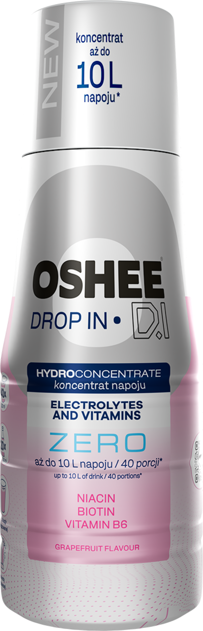 OSHEE, Zero, koncentrat napoju do sodastream, Grapefruit, 500 ml