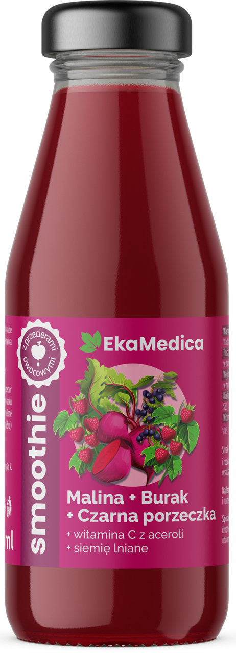 EKA MEDICA Smoothie Malina Burak Czarna Porzeczka 250 Ml Drogeria eka-medica-smoothie-malina-burak-czarna-porzeczka-250-ml-drogeria