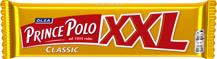 PRINCE POLO, XXL Classic, wafelek w polewie czekoladowej, 45 g
