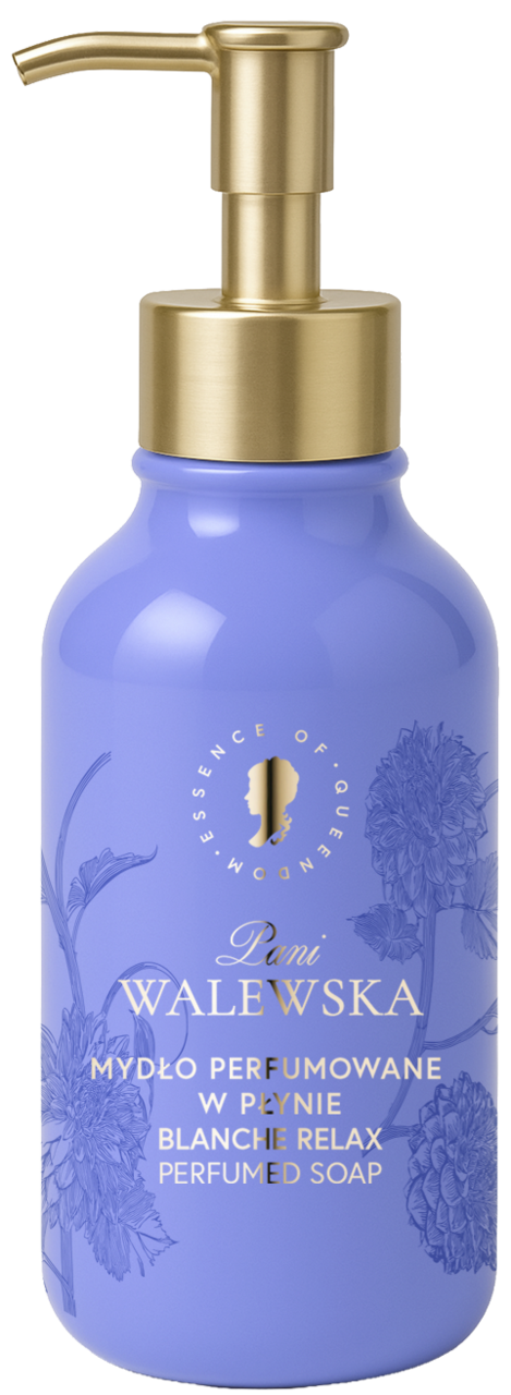 PANI WALEWSKA, Blanche Relax, mydło w płynie, perfumowane, 300 ml