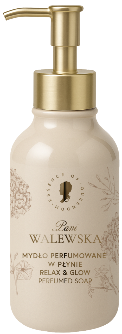 PANI WALEWSKA, Relax & Glow, mydło w płynie, perfumowane, 300 ml
