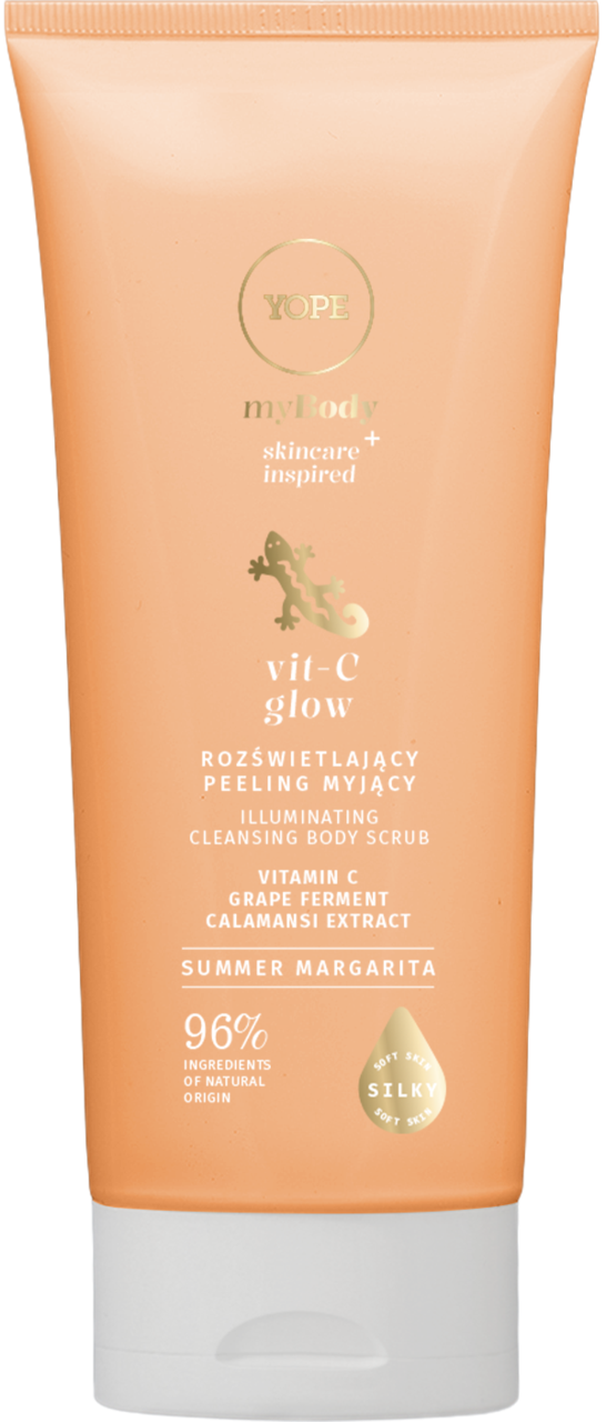 YOPE, myBody, peeling do ciała, rozświetlający, 200 ml
