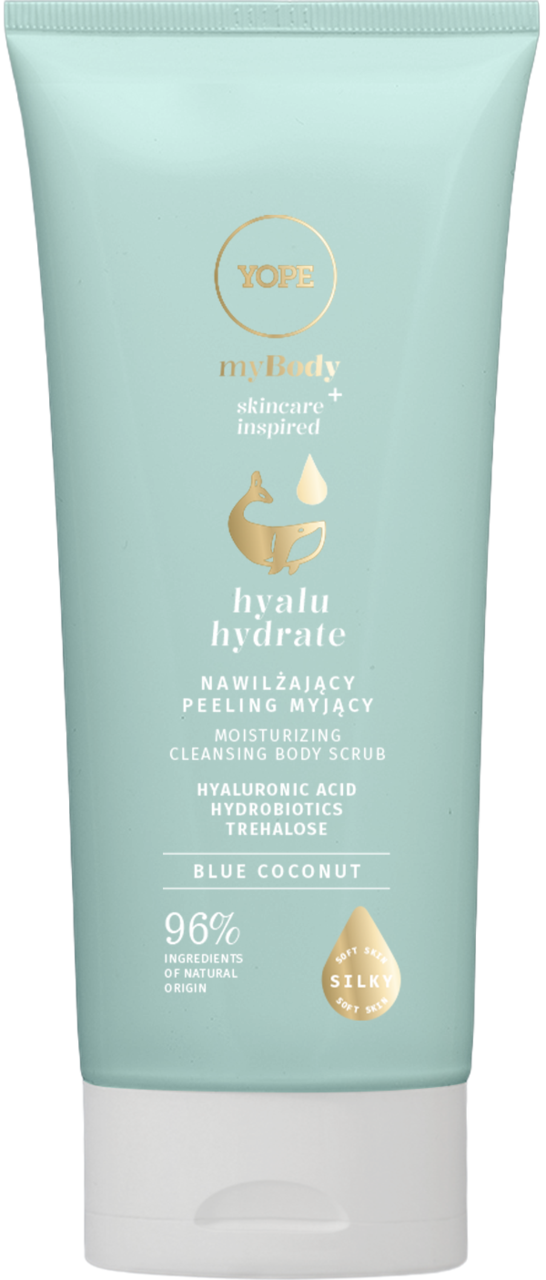 YOPE, myBody, myjący peeling do ciała, nawilżający, 200 ml