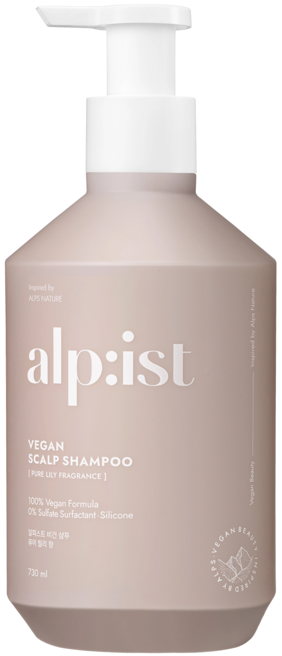 ALP:IST, Pure Lily, szampon do włosów suchych i zniszczonych, pielęgnująco-oczyszczający, odżywczy, 730 ml