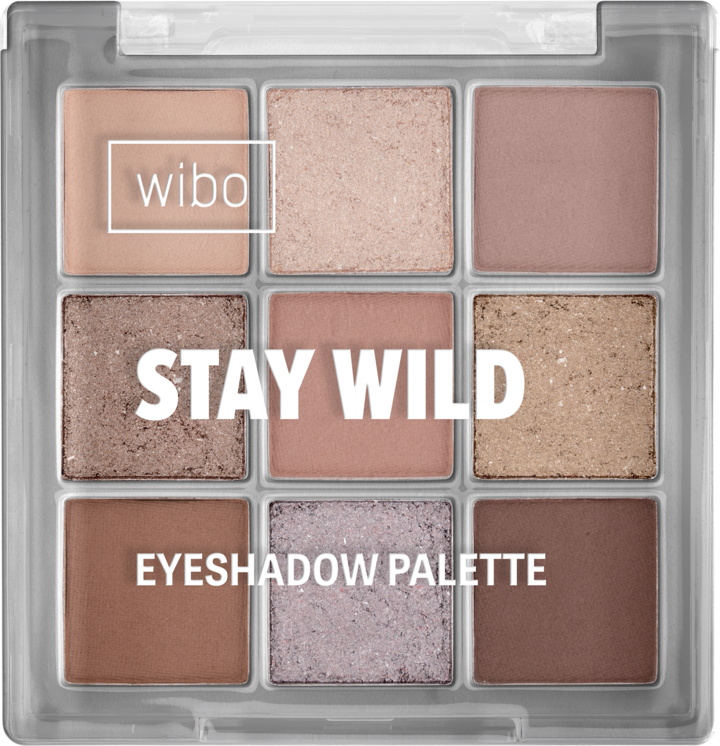 WIBO, Stay Wild, paleta cieni do powiek, 5 g
