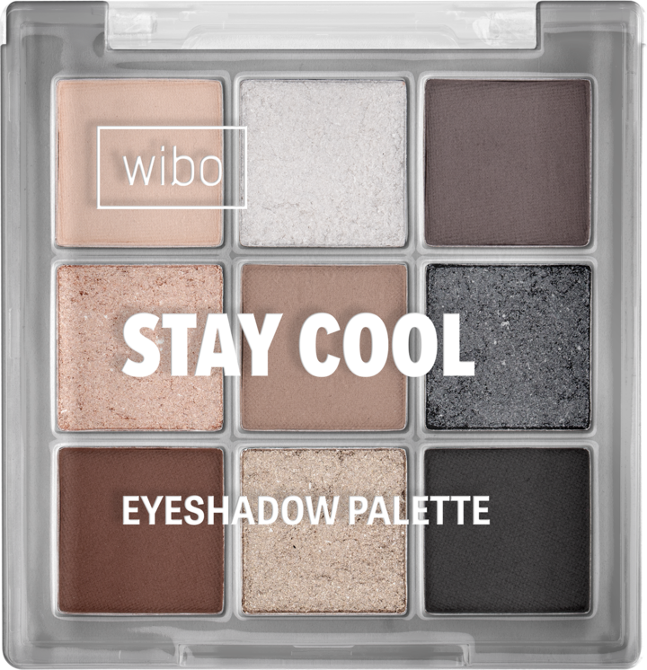 WIBO, Stay Cool, paleta cieni do powiek, 5 g