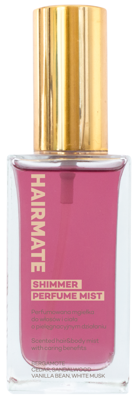 HAIRMATE, Shimmer, mgiełka do włosów i ciała, dla kobiet, perfumowana, 50 ml