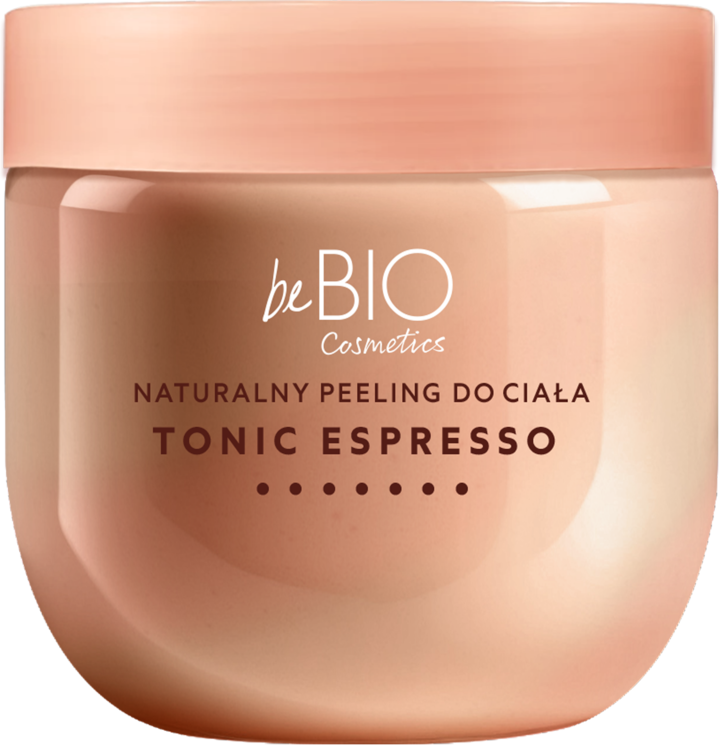 BEBIO COSMETICS, peeling do ciała, żelowa formuła, Tonic Espresso, 200 ml