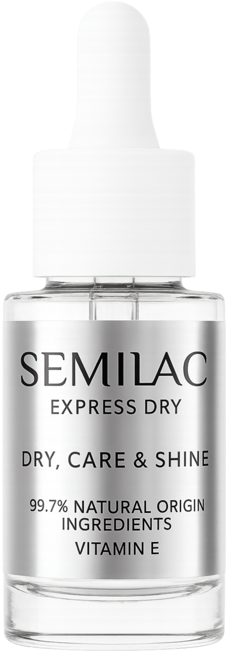 SEMILAC, Express Dry, preparat przyspieszający wysychanie lakieru do paznokci, 8 ml