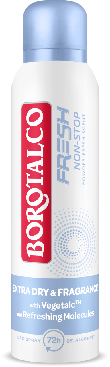 BOROTALCO, Fresh, antyperspirant w sprayu, 72h, 150 ml