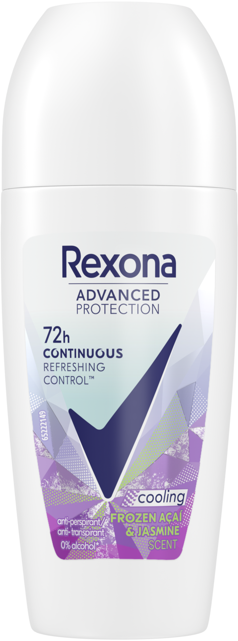 REXONA, Advanced Protection Thermocool, antyperspirant w kulce dla kobiet, 72h, Frozen Acai & Jasmine, 50 ml