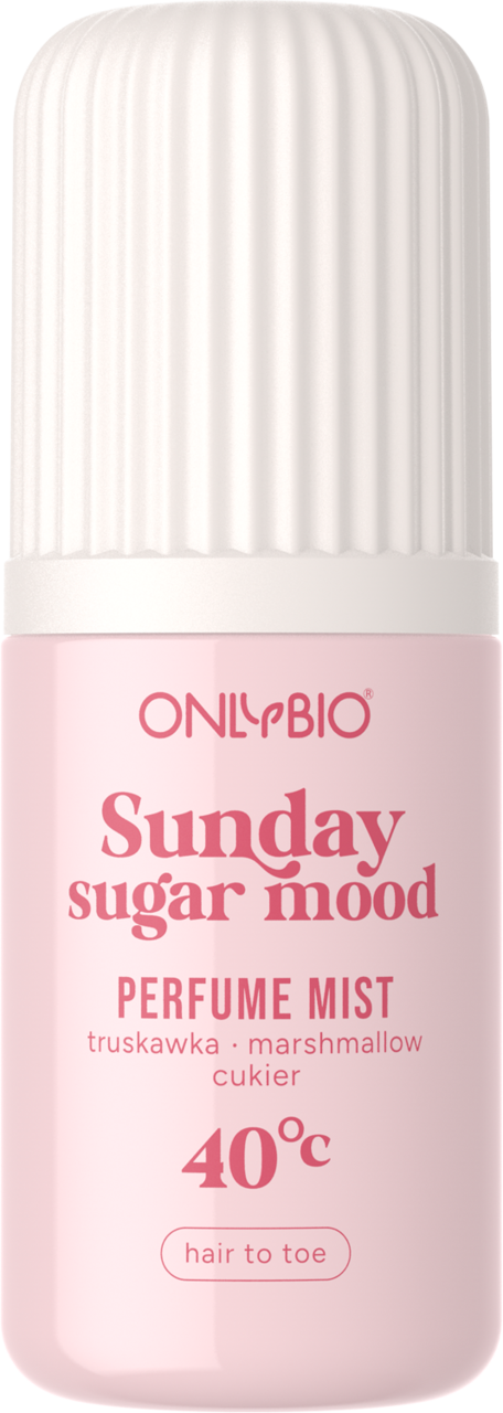 ONLYBIO, Sunday sugar mood 40°C, mgiełka do włosów i ciała, perfumowana, 100 ml