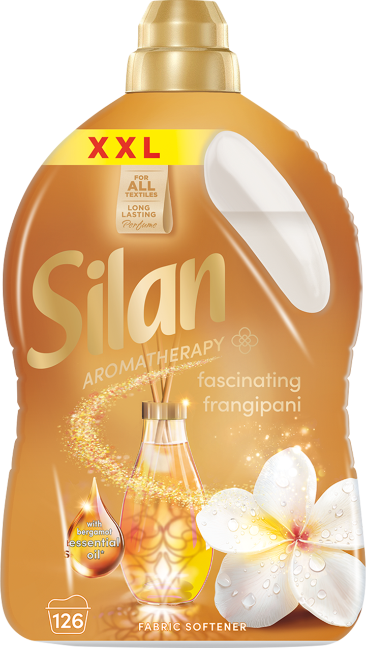SILAN, Aromatherapy, płyn do zmiękczania tkanin, Fascinating Frangipani, XXL, 2 772 ml