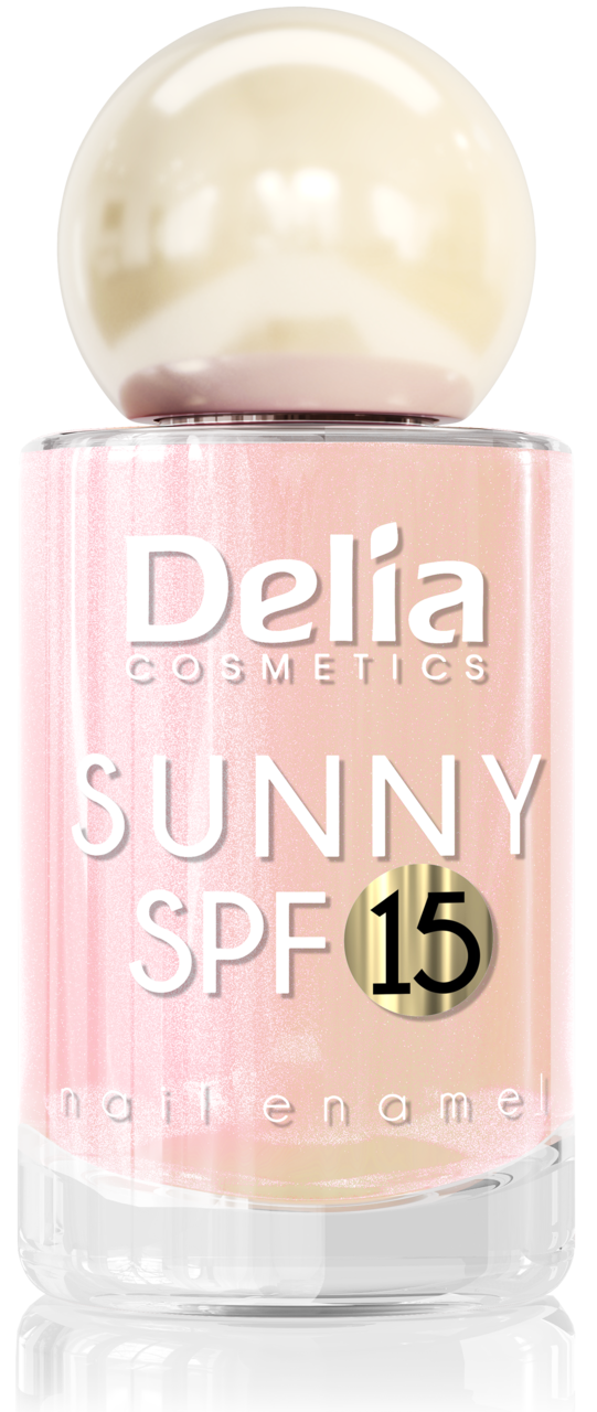 DELIA COSMETICS, Sunny, lakier do paznokci, SPF 15, nr 11;, 11 ml