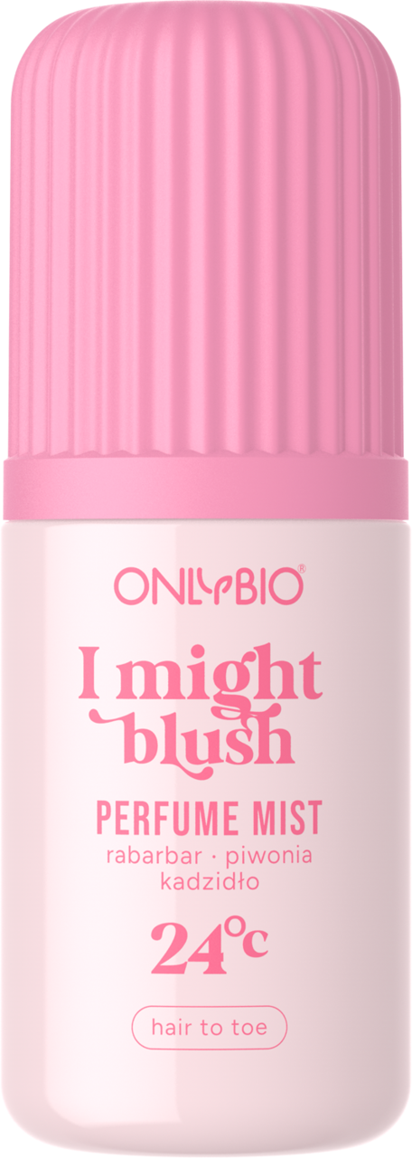 ONLYBIO, I Might Blush 24°C, mgiełka do włosów i ciała, prefumowana, 100 ml