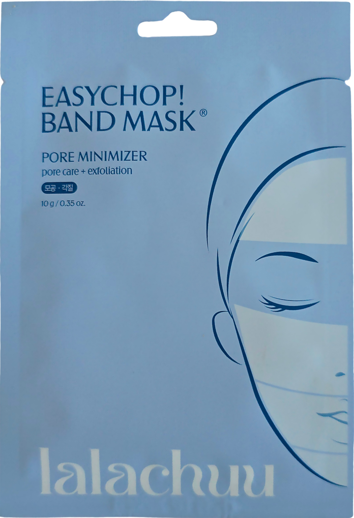 EASYCHOP BAND MASK POUCH (4 sheets) #PORE MINIMIZER