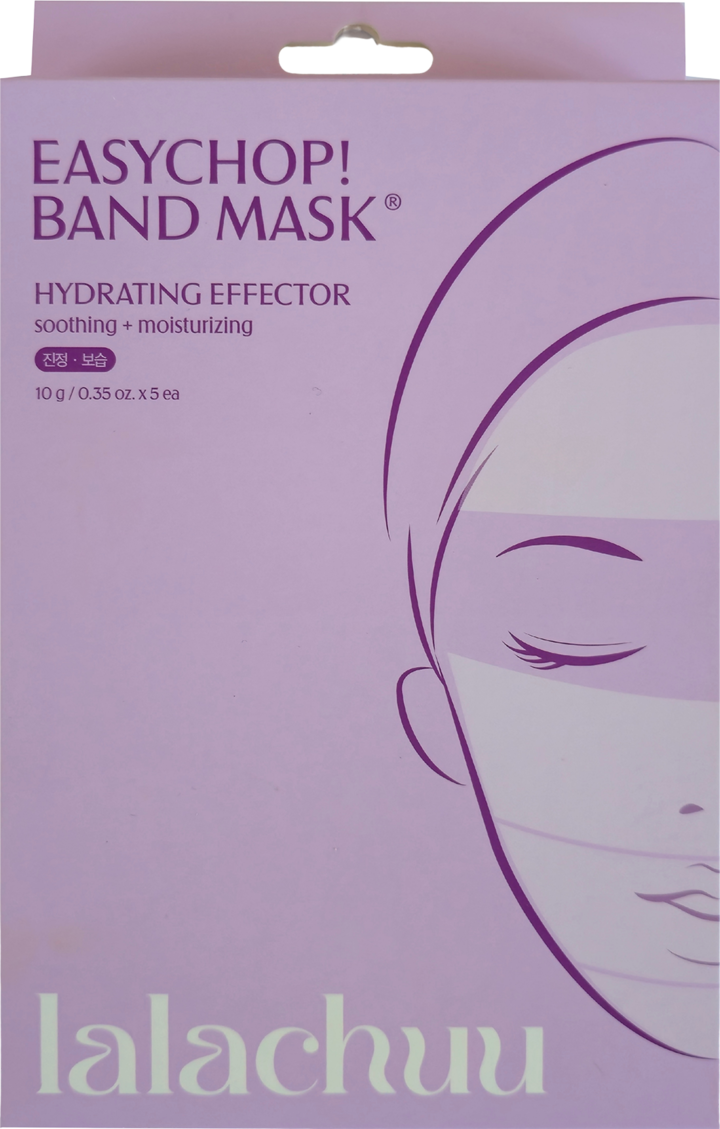 EASYCHOP BAND MASK POUCH (4 sheets) #HYDRATING EFFECTOR