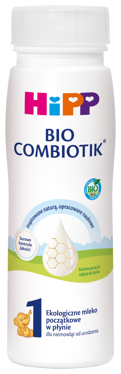 HIPP, BIO Combiotik 1, mleko początkowe w płynie, dla niemowląt od urodzenia, 200 ml
