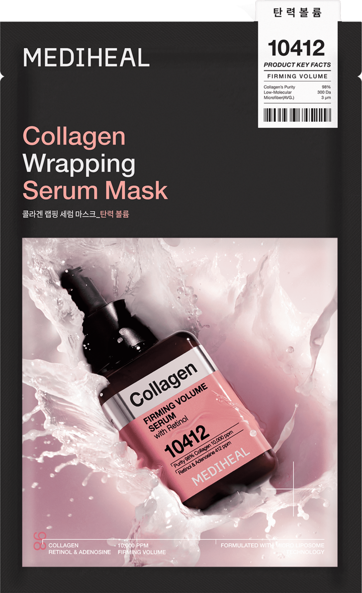 MEDIHEAL, Collagen, maska w płachcie, ujędrniająca, 25 ml