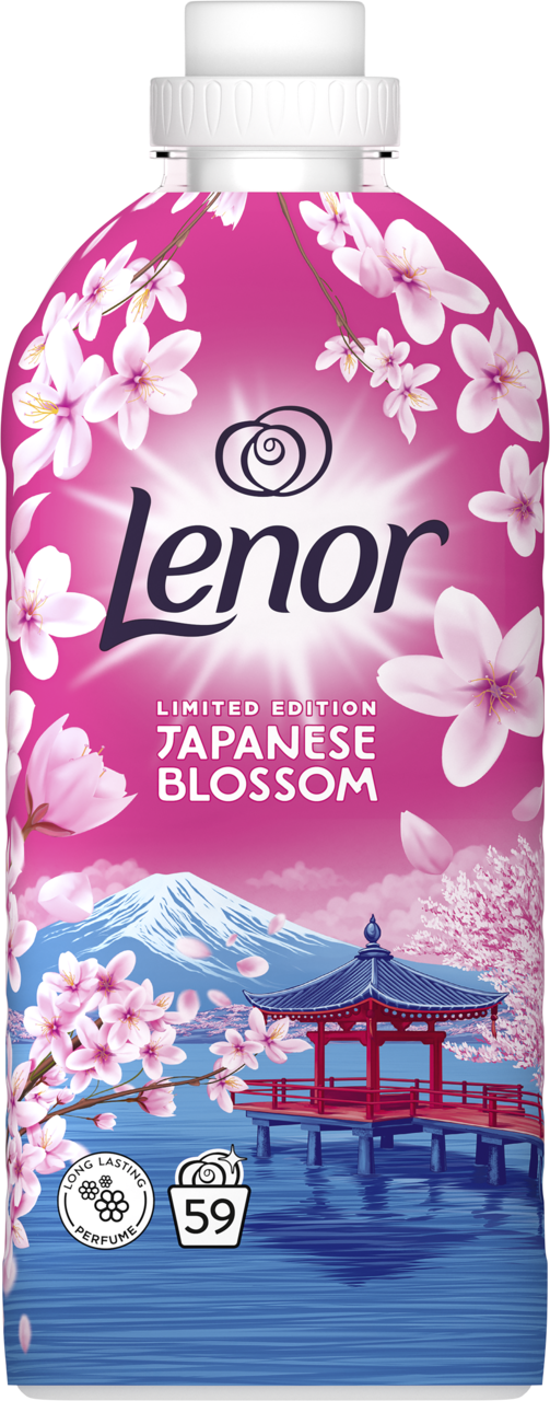 LENOR, płyn do płukania tkanin, Japanese Blossom, 1,24 l