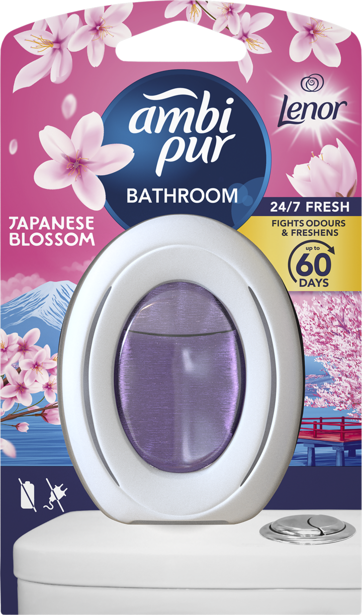 AMBI PUR, Bathroom, odświeżacz powietza, Japanese Blossom, 8 ml